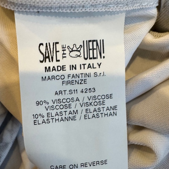 Save the Queen Dress, Made in Italy szM - Picture 7 of 12